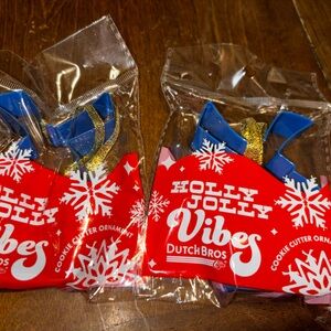 Dutch Bros 2024 Christmas Tree Ornament/Cookie Cutter